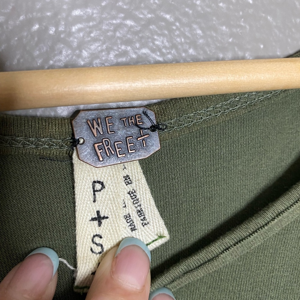 We The Free Olive Graphic Tank Top - Picture 3 of 3
